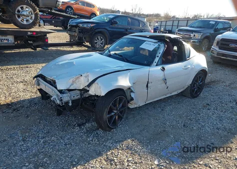 2019 Mazda Mx-5 Miata Rf Grand Touring z USA, uszkodzony, nr VIN JM1NDAM72K0301105